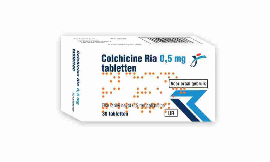 Colchicine 0.5mg  Tablets 30's_NL
